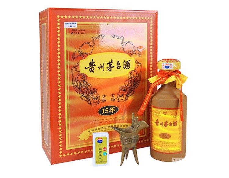 、貴州茅台酒 15年 A:  product,liqueur,product,